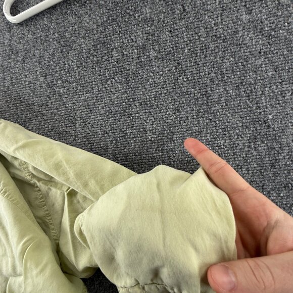 Ermenegildo Zegna All Tencel Italy Large Green Pocket Italian Shirt Long Sleeve - Picture 16 of 16